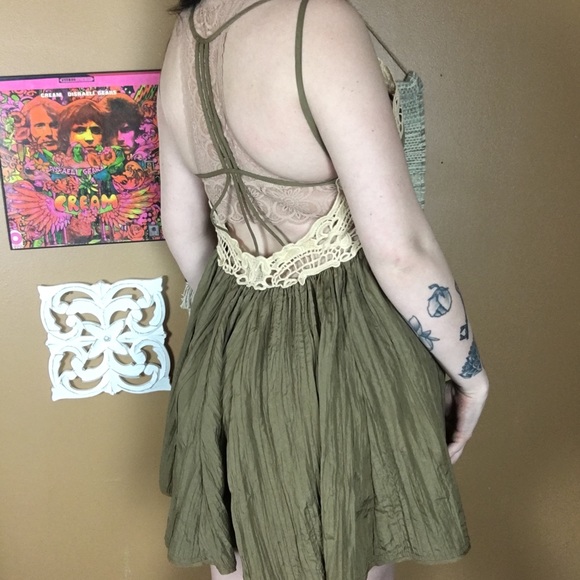 FREE PEOPLE / Strappy Mini Dress - Picture 4 of 5